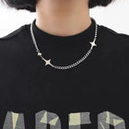 Halskette mit Sternanhänger für Herren 2