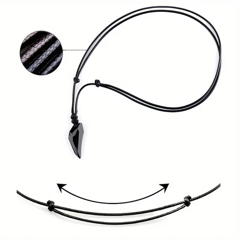 Halskette mit Anhänger falscher Wolfzahn