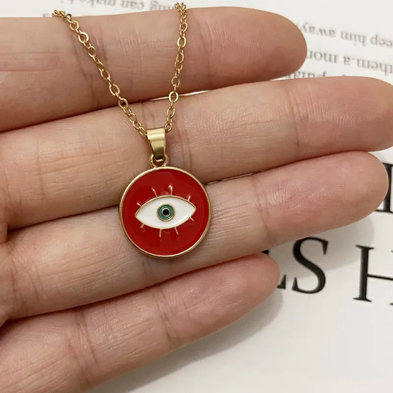 Halskette Anhänger Nazar Boncuk Rot
