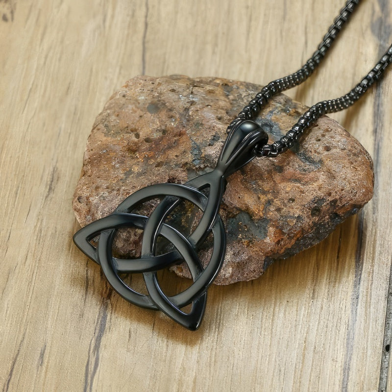 Anhänger Halskette Trinity-Knoten - Triquetra 