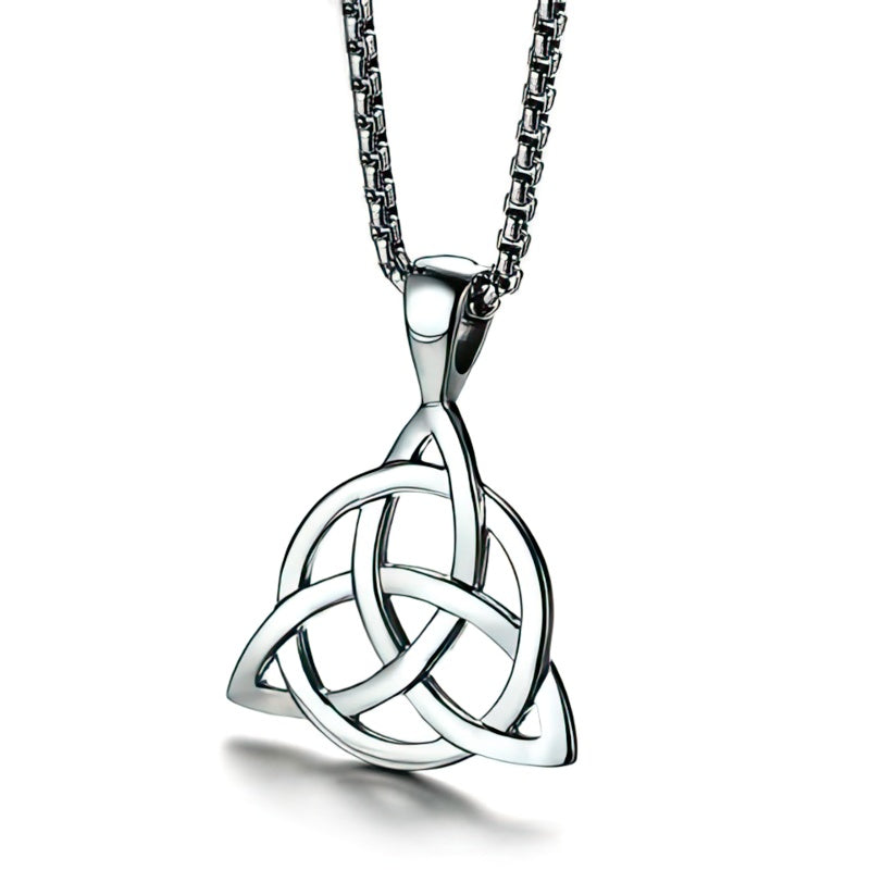 Anhänger Halskette Trinity-Knoten - Triquetra 