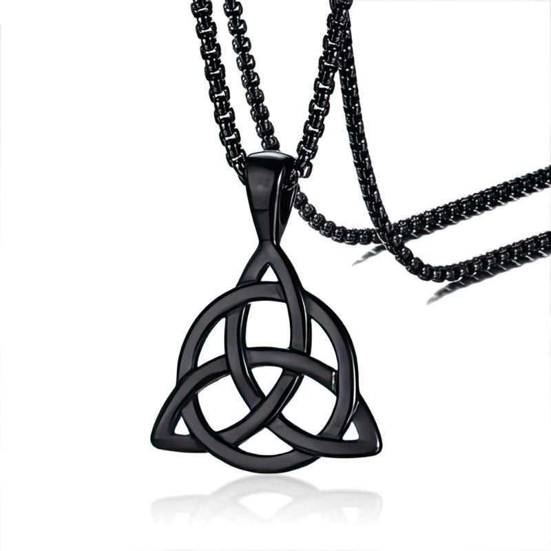 Anhänger Halskette Trinity-Knoten - Triquetra 
