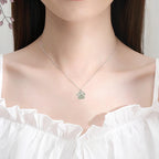 Hundepfoten Anhänger Halskette 