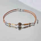 Halskette Choker Anhänger Tigerauge