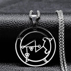 Halskette Anhänger Dämonensiegel Marax