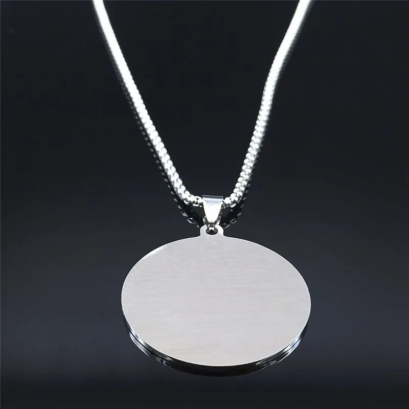 Halskette Anhänger Sonne und Mond Yin Yang