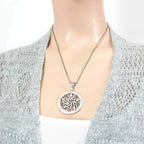 Hexerei Wicca Pentagramm Anhänger Halskette für Frauen