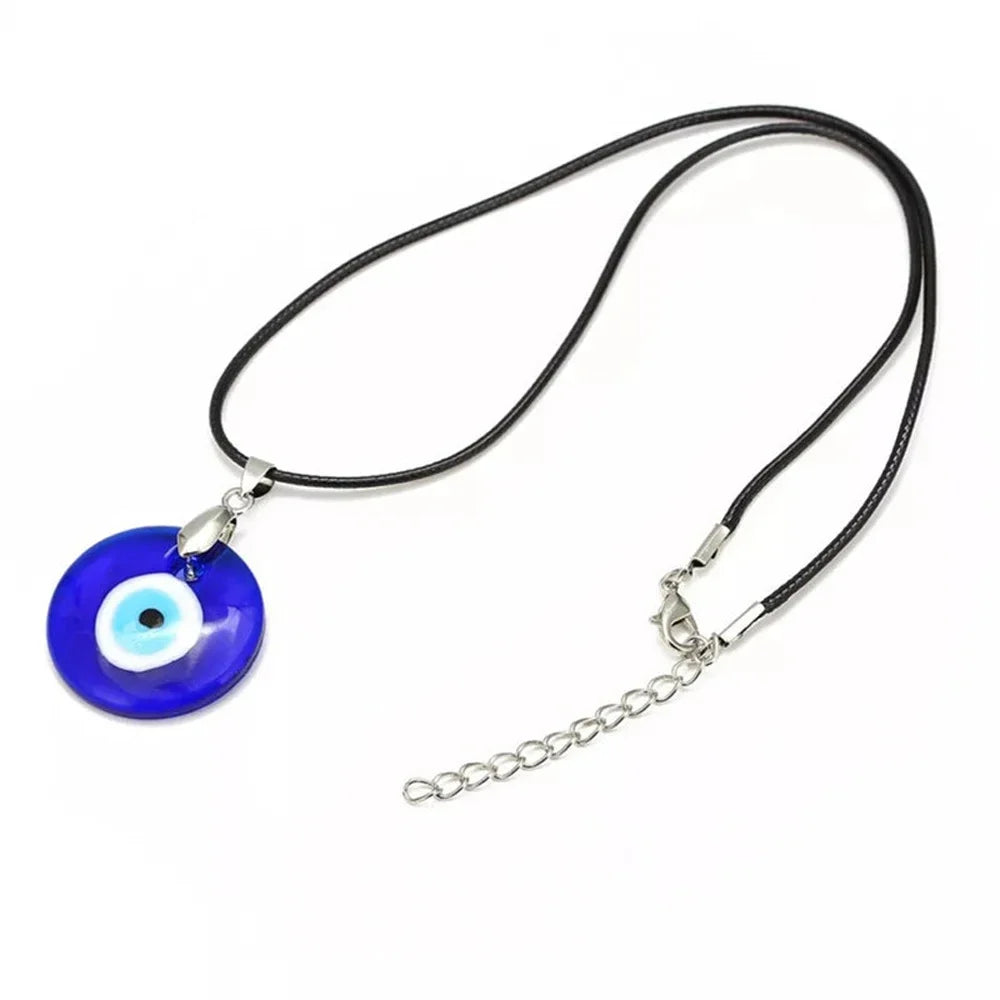 Choker mit Anhänger Türkisches Blaues Böses Auge