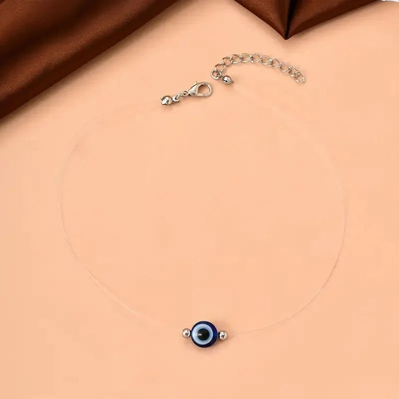 Choker mit Anhänger gegen den bösen Blick
