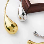 Halskette Choker Anhänger Wassertropfen Gold