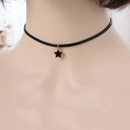 Halskette Choker für Frauen Sternanhänger 1