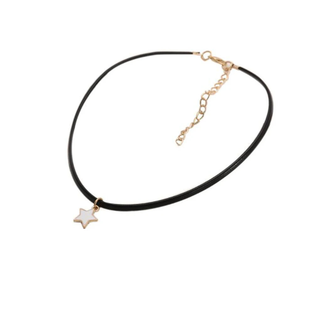 Halskette Choker für Frauen Sternanhänger 2