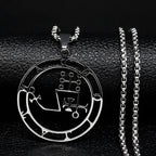 Satanische Halskette Anhänger Dämonischer Geist Dantalion