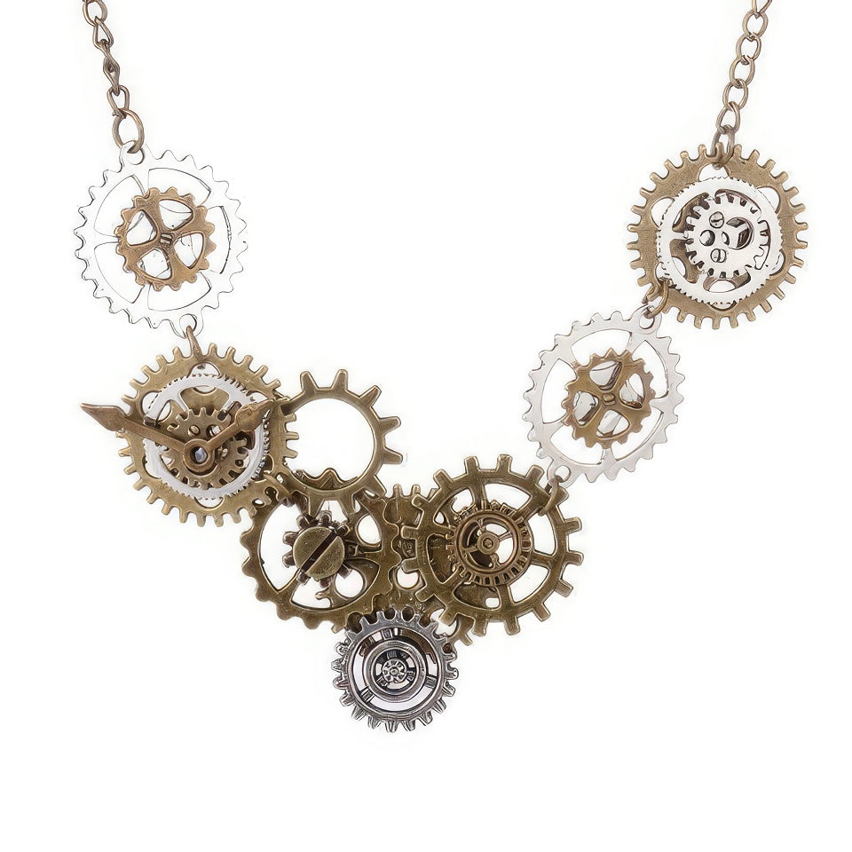 Steampunk-Stil Halskette 