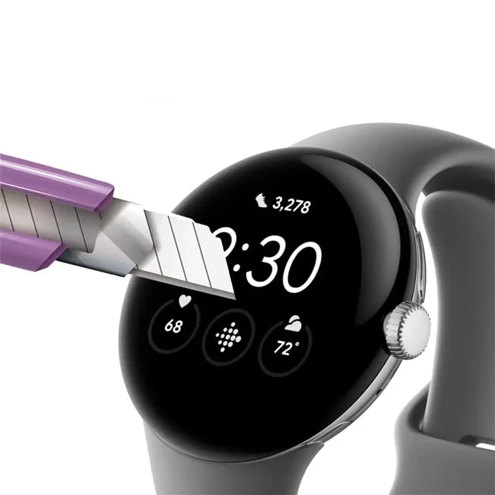 Transparenter Schutzbildschirm Anti-Kratz für Google Pixel Watch 1 & 2