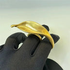 Ring Lilienblatt Gold
