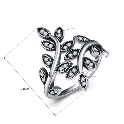 Lebensbaum-Ring für Damen