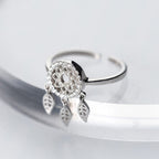Silberner Traumfänger-Ring