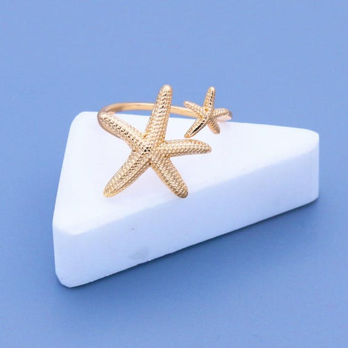 Ring Stern des Meeres Gold