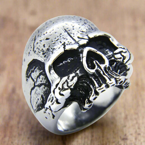Herrenring Totenkopf