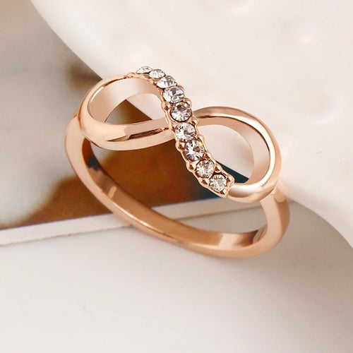 Unendlicher Ring Roségold