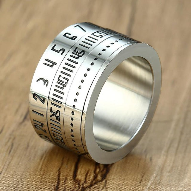 Kabylischer Amazigh-Ring (Herren/Damen) in Silberfarbe