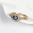 Blauer Auge Ring