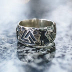 Wikinger-Ring Valknut