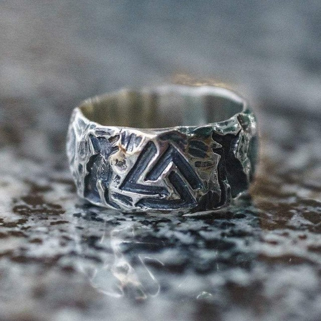 Wikinger-Ring Valknut