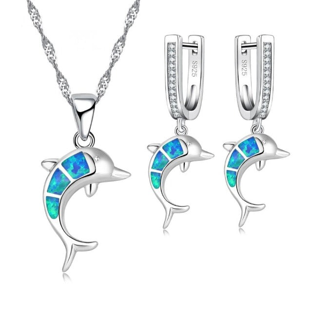 Schmuck Blau Delfin
