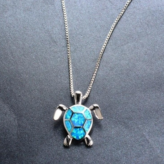 Schmuck Meeresschildkröte blau