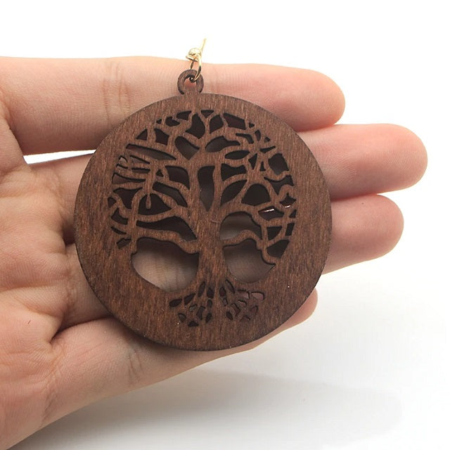 Wikinger-Ohrringe Yggdrasil