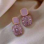 Amethyst Hängende Ohrringe für Damen