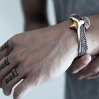 Adlerarmband für Herren und Damen in Gold