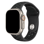 Apple Watch Sportarmband schwarz