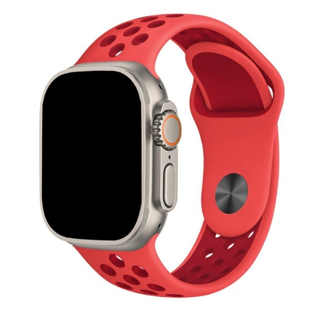 Apple Watch Sportarmband rot
