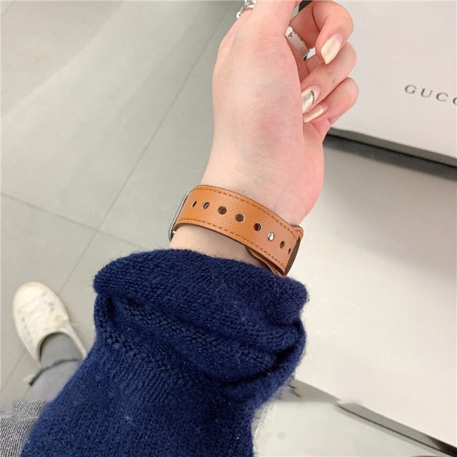Apple Watch Armband aus Leder