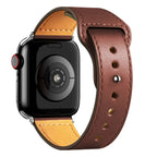 Apple Watch Armband aus kaffeebraunem Leder