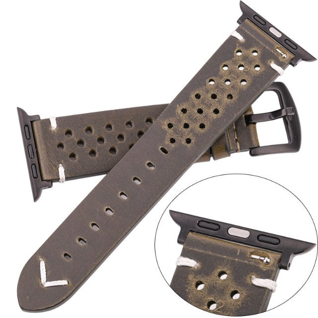 Echtes Lederarmband für die Apple Watch