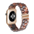 Apple Watch Armband aus honigfarbenem Harz