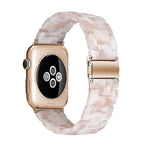 Apple Watch Armband aus rosafarbenem Harz