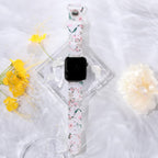 Apple Watch Armband Damen Blumenmuster