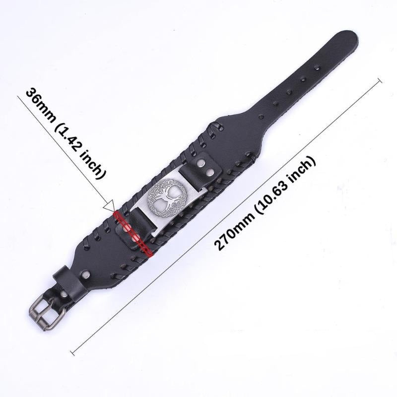 Lebensbaum-Armband für Herren