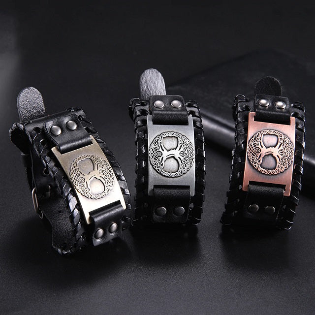 Lebensbaum-Armband für Herren