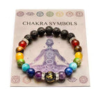 7 Chakra Meditationsarmband 