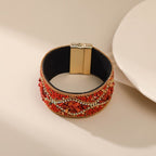 Naturstein-Manschettenarmband für Damen 