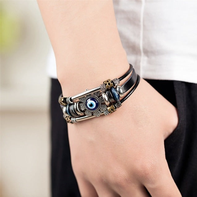 Blaues Auge Armband