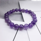 Armband aus natürlichem Amethyststein
