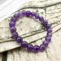 Armband aus natürlichem Amethyststein