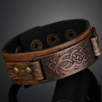Skandinavisches Herrenlederarmband